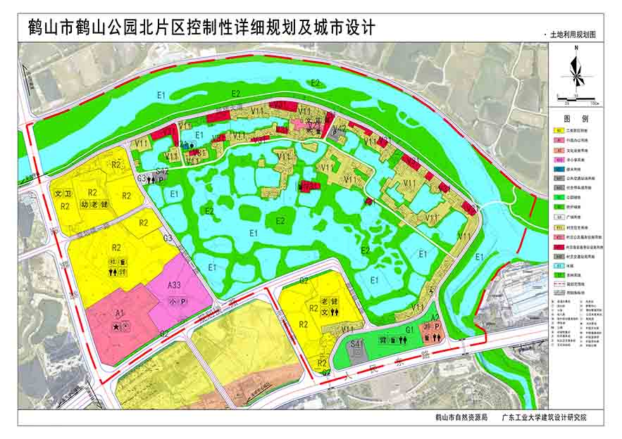 公园北规划用地图
